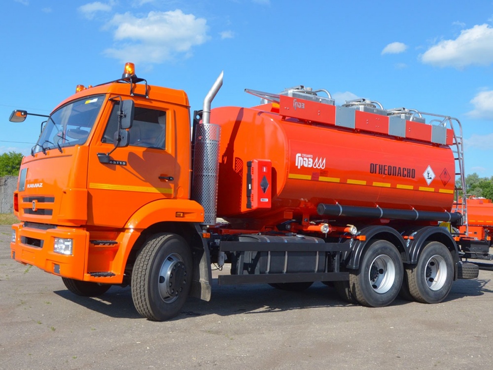 Автотопливозаправщик КАМАЗ 65115-56, 15/3, ГРАЗ 56215